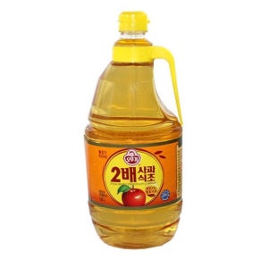 친절한탄씨 오뚜기 2배사과식초1.8L 사과식초 양조식초 오뚜기식초 식초
