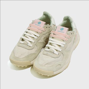 [사토리산] [사토리산] 차크로나 린넨 스니커즈 크림 핑크 PINK 1101080531