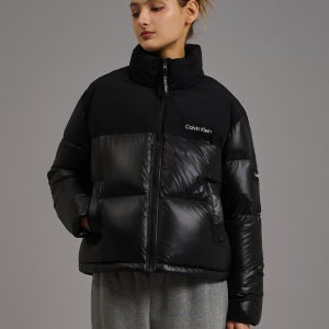 캘빈클라인스포츠 캘빈클라인 스포츠 여성 윈터 블룸 패딩 (블랙)