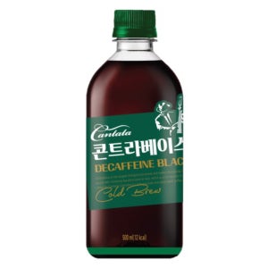칸타타 콘트라베이스 디카페인 블랙 (500ML)