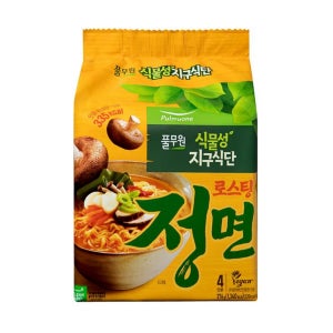 풀무원 식물성 지구식단 로스팅 정면 (94G*4)