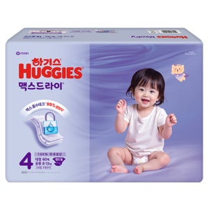 하기스 맥스드라이 밴드 4단계(대형) (60매)