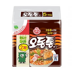 오뚜기 오동통면 (120G*5)