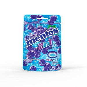 농심 멘토스 2in1 그레이프 소다 (45G)