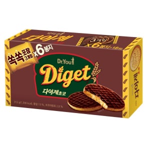 오리온 닥터유 다이제 초코 (312G)