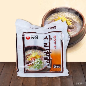 농심 사리곰탕면 (5개입)