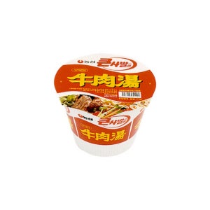 농심 우육탕 큰사발면 (115G)