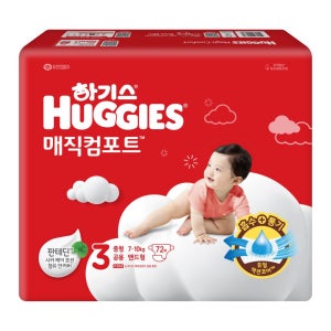 2024 하기스 매직컴포트 밴드(중형) (72개)