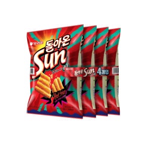 오리온 돌아온 태양의 맛 썬 오리지널 4번들 (216G)