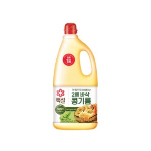 백설 2배 바삭 식용유 (1.8L)