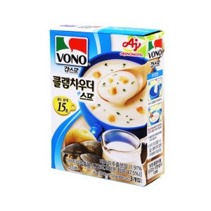 농심 보노 클램차우더스프 (63G)