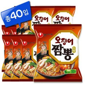 농심 오징어짬뽕 (5개입 * 8.0)