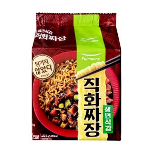 풀무원 생면식감 직화짜장 (108.1G*4)