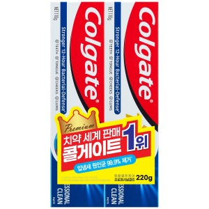 콜게이트 토탈 프로페셔널클린 치약 (110G*2입)