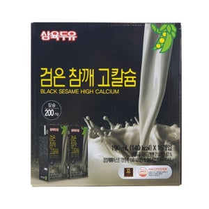 삼육 검은참깨 고칼슘 두유 (190ML*16입)