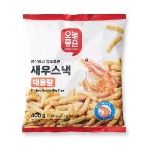 오늘좋은 새우스낵 대용량 (400G)