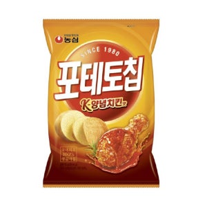 농심 포테토칩 K 양념치킨맛 (86G)