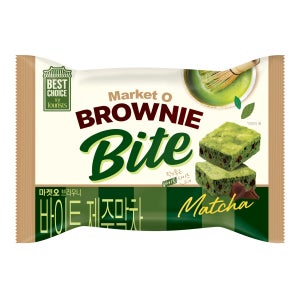 오리온 마켓오 브라우니 바이트 제주말차 (240G)