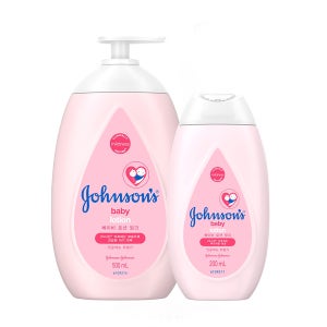 존슨즈 베이비로션(핑크) (500ML+200ML)