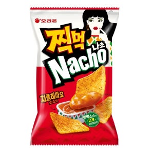 오리온 찍먹나쵸 치폴레마요 (168G)