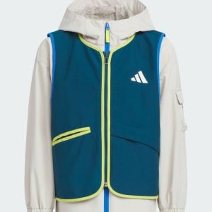 아디다스 adidaskids 스포츠웨어 키즈 투인원 재킷 KC5339