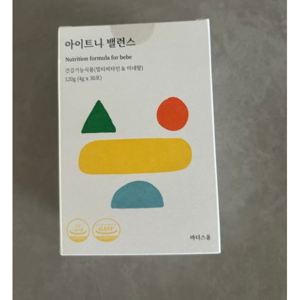 <b>마더스올</b> 아이트니밸런스 멀티<b>비타민</b> 성장기 어린이 유아 <b>종합</b> 영양제 (1개월)