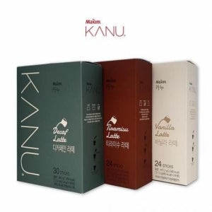 맥심 카누 디카페인 라떼 티라 미슈라떼 바닐라 커피 원두커피