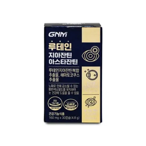 GNM자연의품격 루테인 <b>지아잔틴</b> 아스타잔틴 160mg x 30캡슐 X 1박스 I