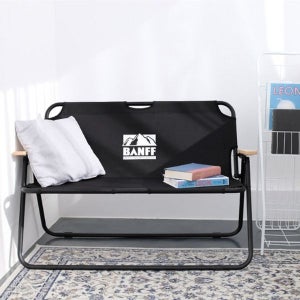 [패션포럼] 밴프 시그니처 2인용 폴딩벤치 접이식 캠핑체어 야외용의자_9014377