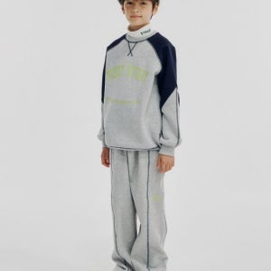 코르피 기모 팬츠 멜란지그레이