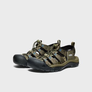 [킨] [공식][25SS][KEEN x Etudes Studio][공식][25SS][뉴포트 레트로] 진한카키 남성 샌들_KNSO5E113K3