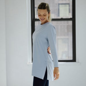 [안다르] 에어리핏 슬릿 롱슬리브 원피스