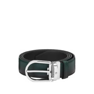 몽블랑 홀스슈 레더 벨트 198644 TP444291574