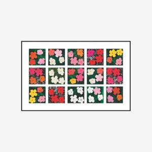[아티쉬] 액자 - 앤디 워홀/ Flowers (various, 1964 - 1970)