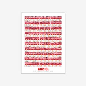 [아티쉬] 액자 - 앤디 워홀/ One Hundred Cans, 1962(Large)