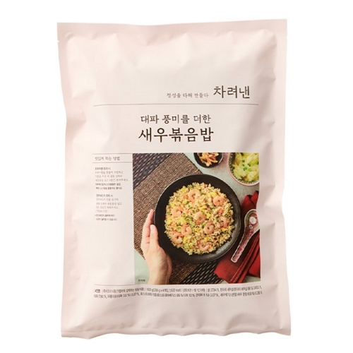 엄지식품 차려낸 대파 풍미를 더한 새우볶음밥