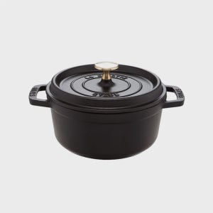 [스타우브] 원형 꼬꼬떼 18cm 블랙 ST101825