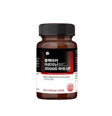 채움바이오 블랙<b>마카</b> 아르지닌 35000 파워업 1000mg x 60정, 3개