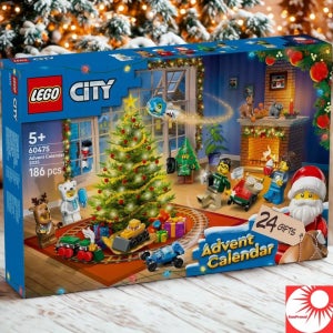 LEGO 레고 시티 어드벤트 캘린더 2025  크리스마스 한정 미니 피규어 & 액세서리 포함 기프트 선물