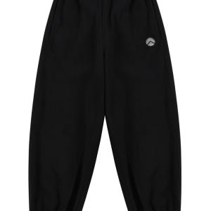 [산그로우] 주니어 플리스 조거팬츠 블랙