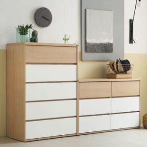 아르메 라떼 서랍장 세트(1200 빅와이드3단+와이드 5단)[26639967]