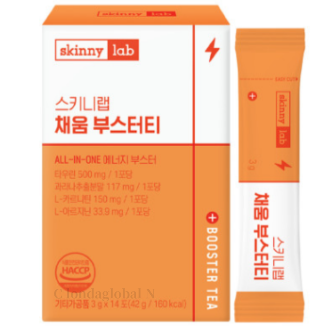 스키니랩 타우린 <b>아르기닌</b> 채움 헬스 부스터티 14포