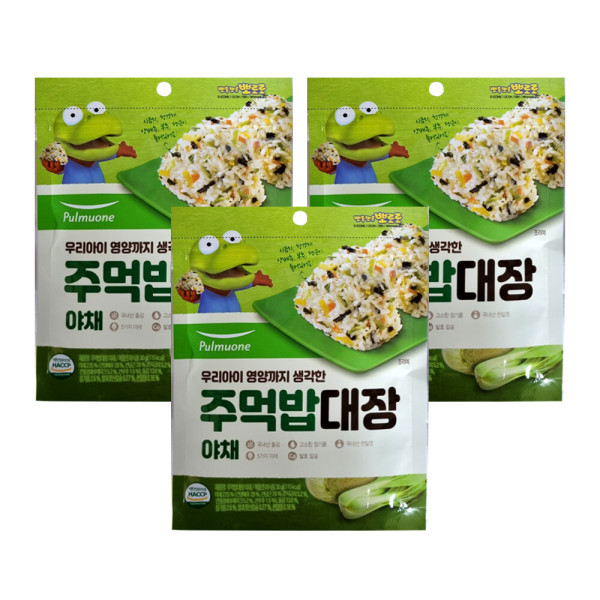 <b>풀무원</b> <b>풀무원</b> 주먹밥<b>대장</b> 야채 30g x 3개