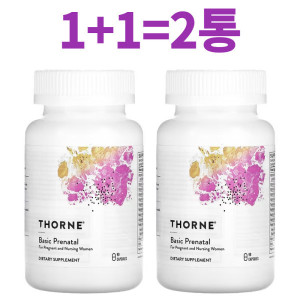 쏜리서치 쏜리서치 <b>베이직 프리네이탈</b> 프레나탈 90캡슐 x 2통세트