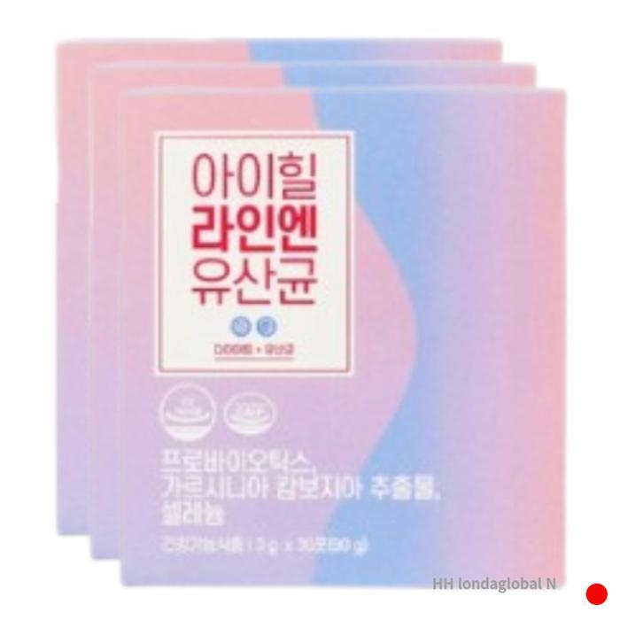 <b>아이힐</b> 라인엔 유산균 <b>다이어트</b> 가르시니아 30포 X3
