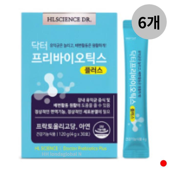 <b>에이치엘사이언스</b> HL사이언스 닥터 프리바이오틱스 플러스 유산균 6개월