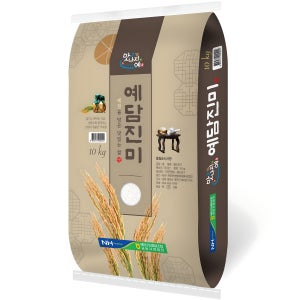 맛나지예 예담진미 2025년산 햅쌀 10kg 상등급 영호진미 예천군농협  국내산 백미 찰기 윤기 쌀10kg
