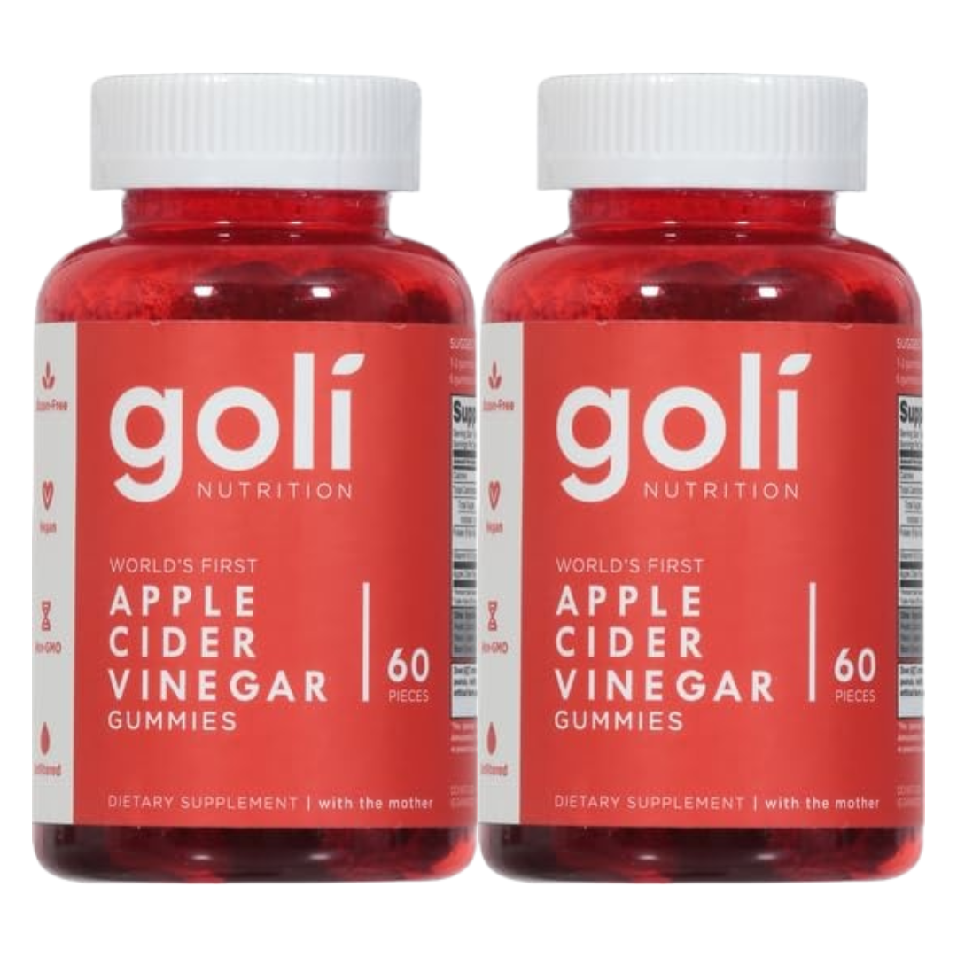 Goli Nutrition 애플 사이다 식초 구미젤리 60개 2 SET