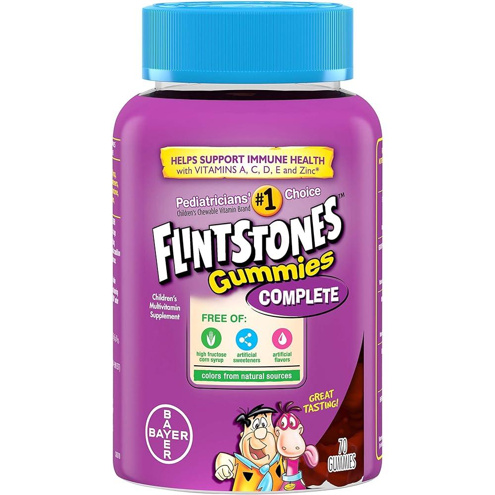 Flintstones Vitamins <b>아동용 컴플리트 멀티비타민</b> 젤리 70개