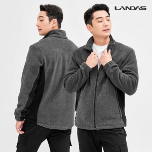 (랜더스) 루페코리아 랜더스 아머 후리스 자켓 플리스 점퍼 JK450W 멜란지